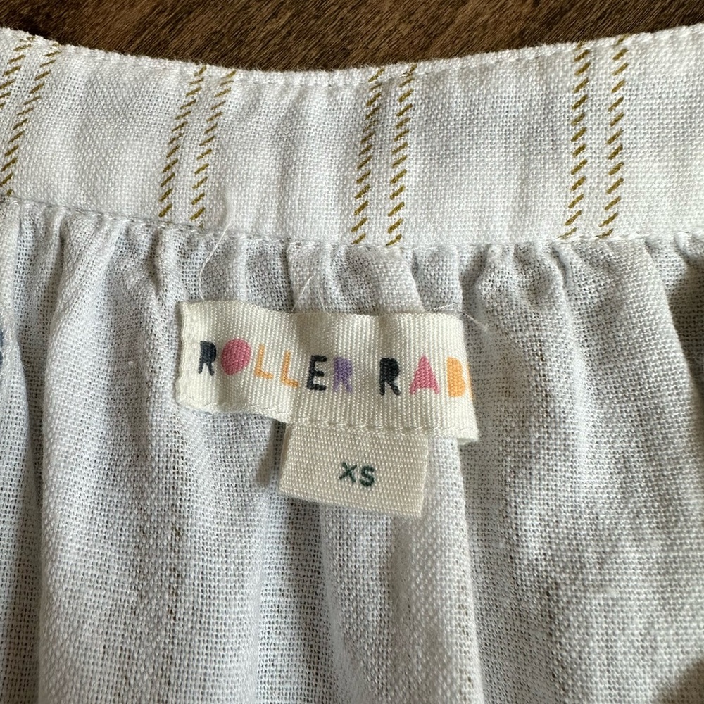 Roller Rabbit Embroidered Striped Blouse - Picture 5 of 7
